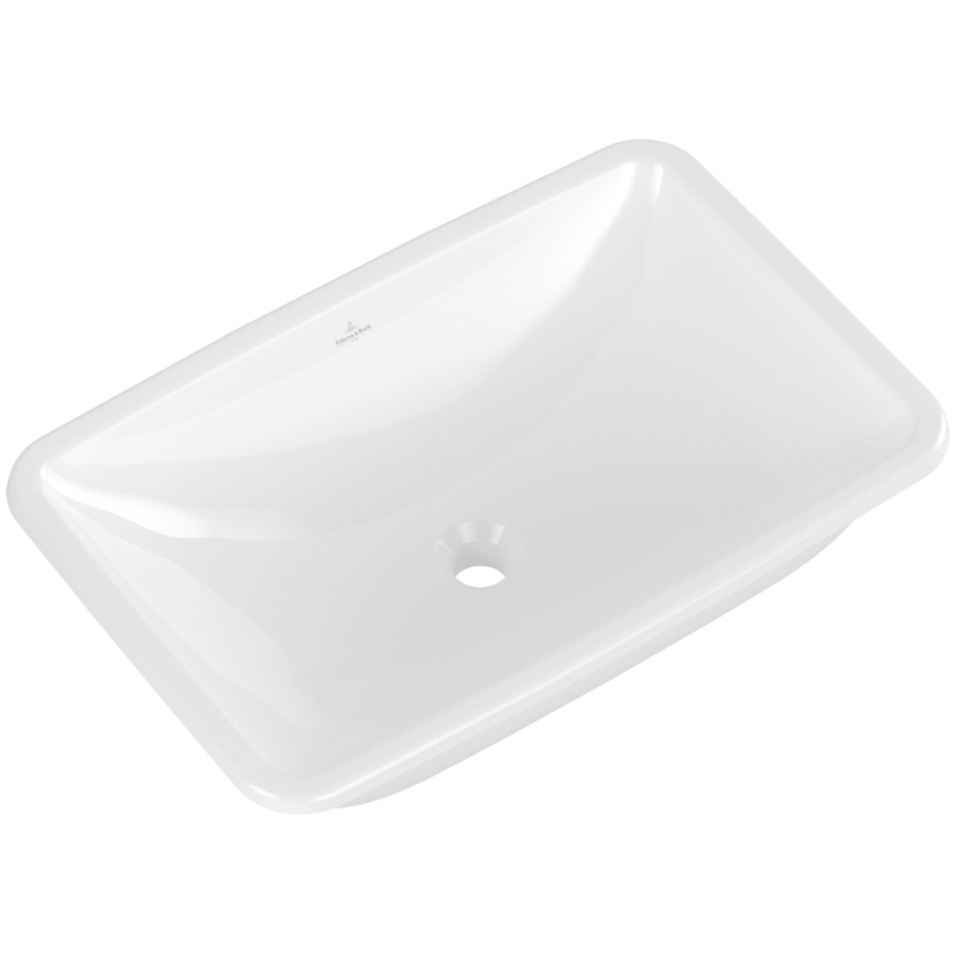 Villeroy & Boch 4A580001 - Lavatório encastrado LOOP&FRIENDS 61,5x38 cm cerâmica/branca