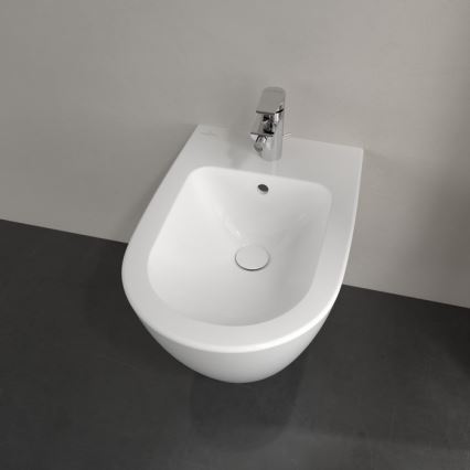 Villeroy & Boch 540000R1 - Bidé suspenso SUBWAY 2.0 37x56,5 cm cerâmica/branca