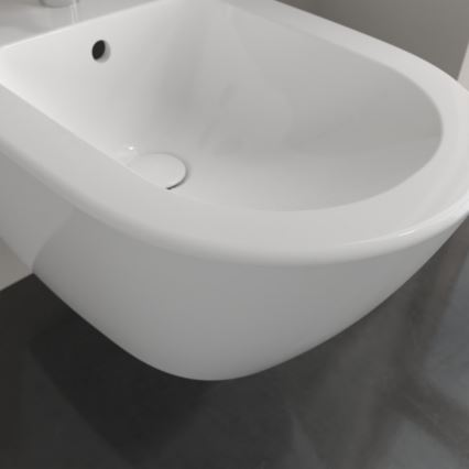 Villeroy & Boch 540000R1 - Bidé suspenso SUBWAY 2.0 37x56,5 cm cerâmica/branca