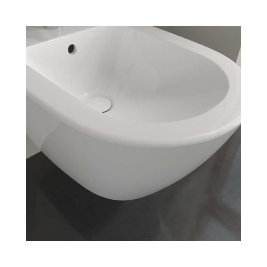 Villeroy & Boch 540000R1 - Bidé suspenso SUBWAY 2.0 37x56,5 cm cerâmica/branca