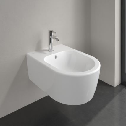 Villeroy & Boch 54050001 - Bidé suspenso AVENTO, cerâmica/branco
