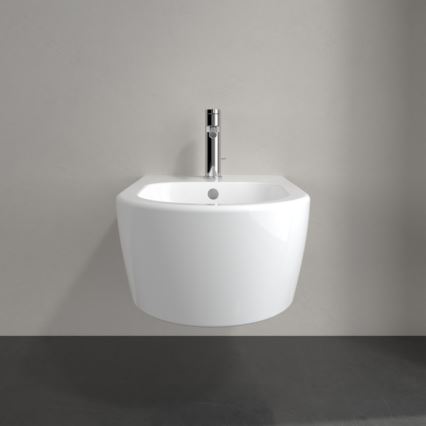 Villeroy & Boch 54050001 - Bidé suspenso AVENTO, cerâmica/branco