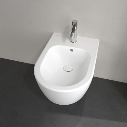 Villeroy & Boch 54050001 - Bidé suspenso AVENTO, cerâmica/branco