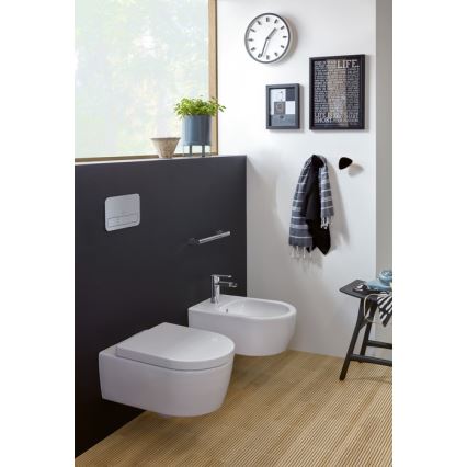 Villeroy & Boch 54050001 - Bidé suspenso AVENTO, cerâmica/branco