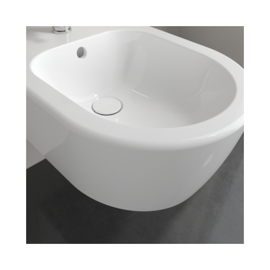 Villeroy & Boch 54050001 - Bidé suspenso AVENTO, cerâmica/branco