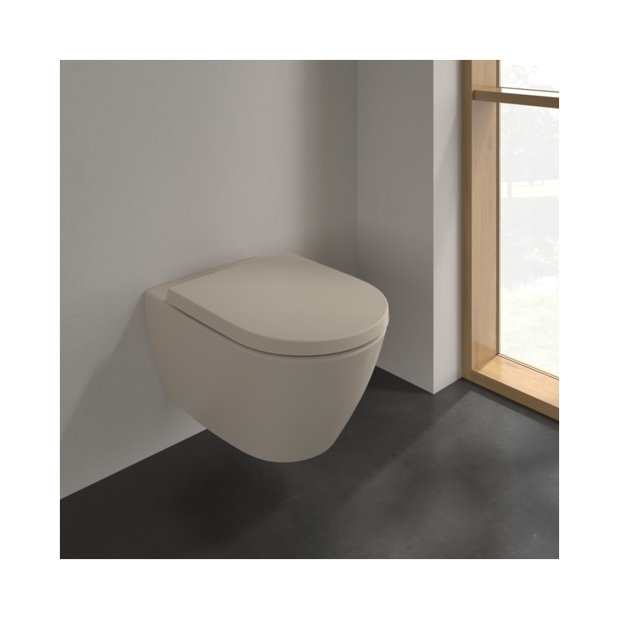 Villeroy & Boch 5614R0AM - Sanita suspensa SUBWAY 2.0 cerâmica/bege
