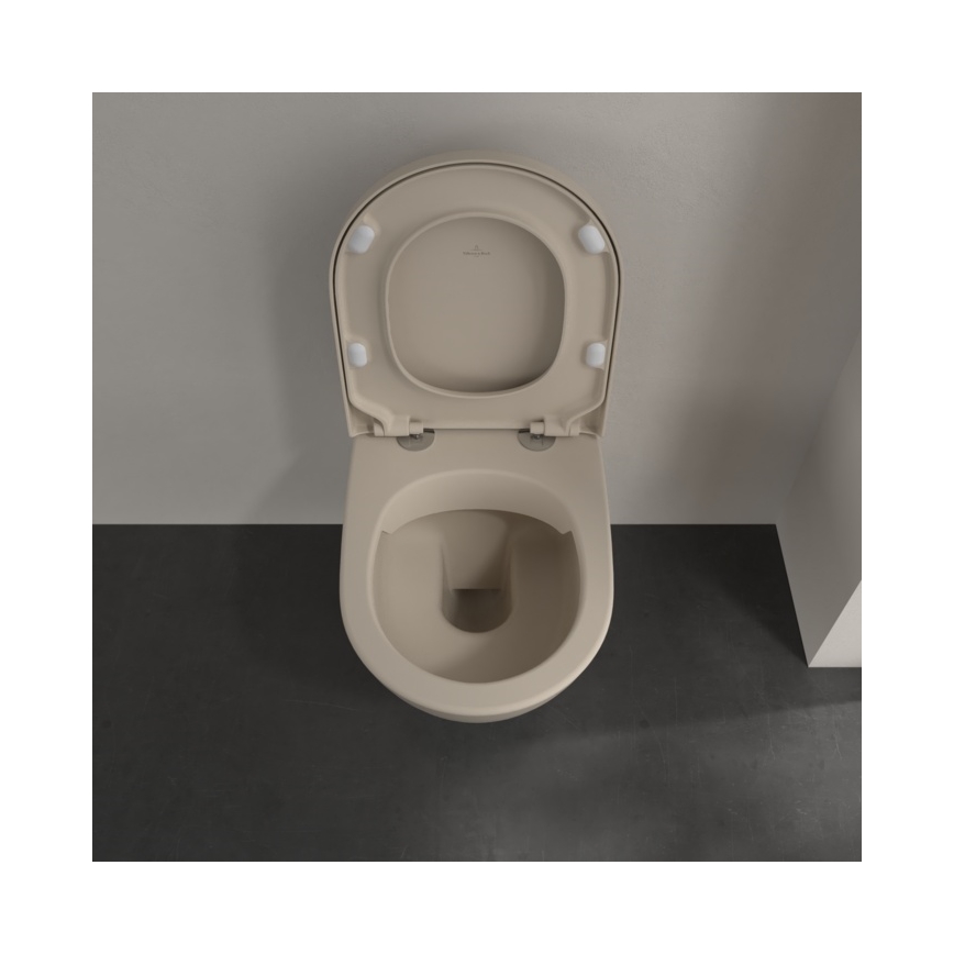Villeroy & Boch 5614R0AM - Sanita suspensa SUBWAY 2.0 cerâmica/bege