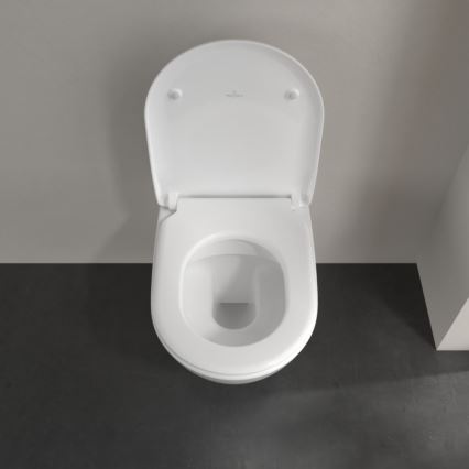 Villeroy & Boch 5614R2R1 - Sanita suspensa SUBWAY 2.0 com assento SoftClose, cerâmica/branca