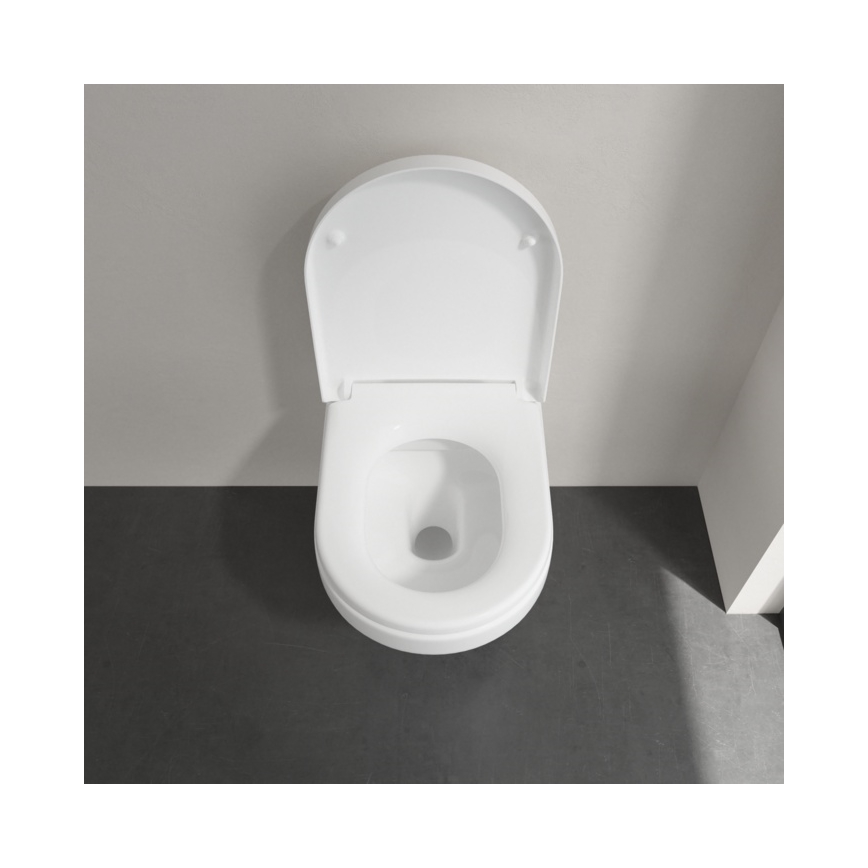 Villeroy & Boch 5684HR01 - Sanita suspensa com assento SoftClose ARCHITECTURA cerâmica/branca