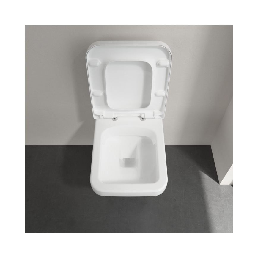 Villeroy & Boch 5685HR01 - Sanita suspensa com assento SoftClose ARCHITECTURA cerâmica/branco