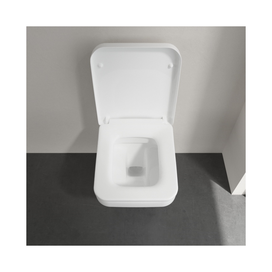 Villeroy & Boch 5685HR01 - Sanita suspensa com assento SoftClose ARCHITECTURA cerâmica/branco