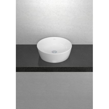 Villeroy & Boch 5A254501 - Lavatório para bancada ARCHITECTURA diâmetro 45 cm cerâmica/branco
