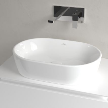Villeroy & Boch 5A266001 - Lavatório de sobrepor para bancada ARCHITECTURA 60 x 40 cm cerâmica/branca