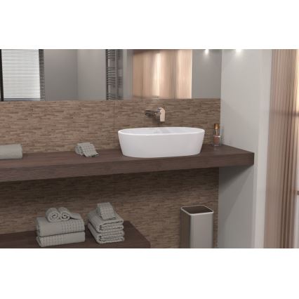 Villeroy & Boch 5A266001 - Lavatório de sobrepor para bancada ARCHITECTURA 60 x 40 cm cerâmica/branca