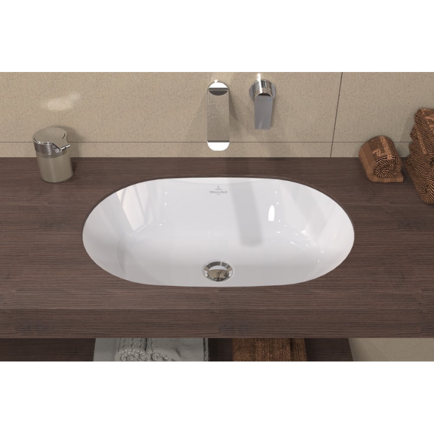 Villeroy & Boch 5A766001 - Lavatório encastrado ARCHITECTURA 57 x 37,5 cm cerâmica/branco