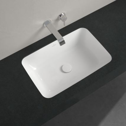Villeroy & Boch 5A776101 - Lavatório embutido ARCHITECTURA 57x37 cm cerâmica/branco