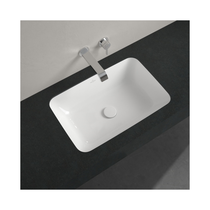 Villeroy & Boch 5A776101 - Lavatório embutido ARCHITECTURA 57x37 cm cerâmica/branco