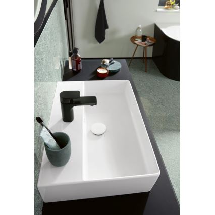 Villeroy & Boch 68080001 - Válvula de escoamento para lavatório em cerâmica / cromado brilhante