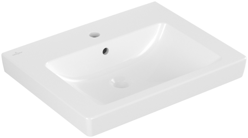 Villeroy & Boch 7113F001 - Lavatório suspenso SUBWAY 2.0 60x47 cm cerâmica/branca