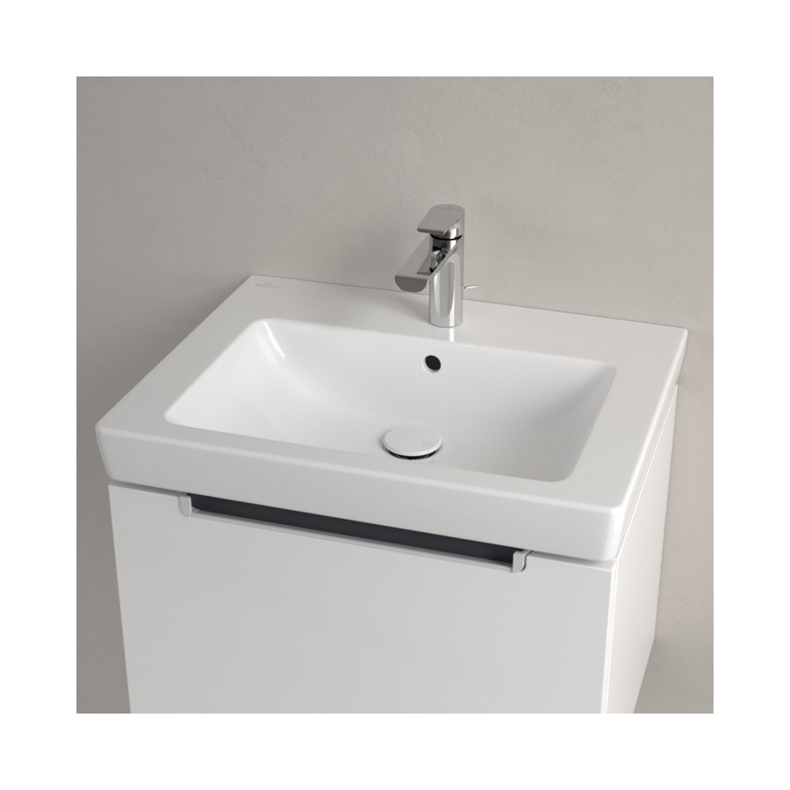 Villeroy & Boch 7113F001 - Lavatório suspenso SUBWAY 2.0 60x47 cm cerâmica/branca
