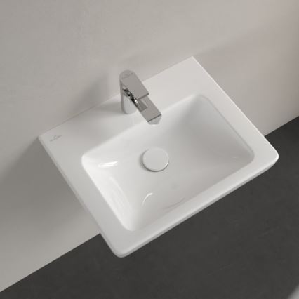 Villeroy & Boch 73155001 - Lavatório suspenso SUBWAY 2.0 50x40 cm cerâmica/branco