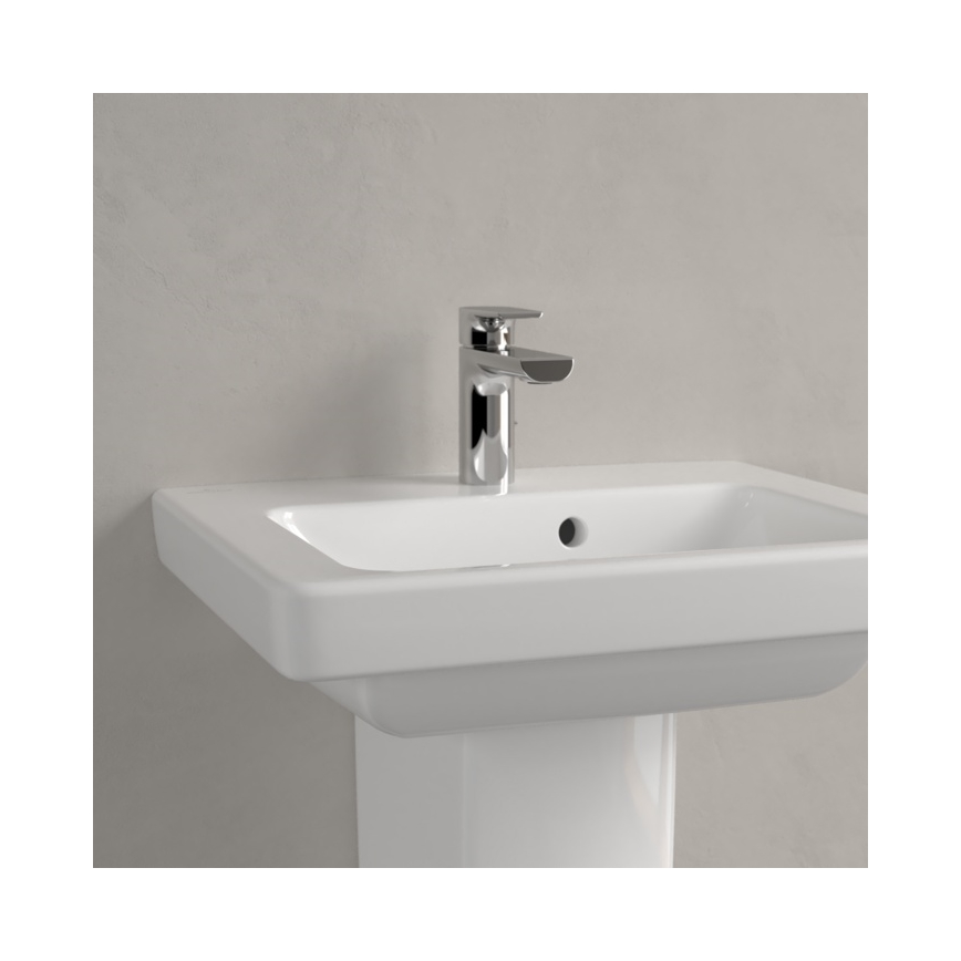 Villeroy & Boch 73155001 - Lavatório suspenso SUBWAY 2.0 50x40 cm cerâmica/branco