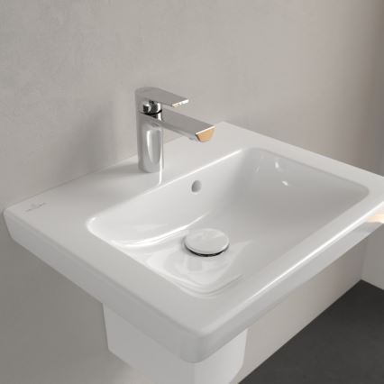 Villeroy & Boch 73155001 - Lavatório suspenso SUBWAY 2.0 50x40 cm cerâmica/branco