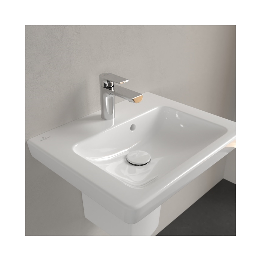 Villeroy & Boch 73155001 - Lavatório suspenso SUBWAY 2.0 50x40 cm cerâmica/branco