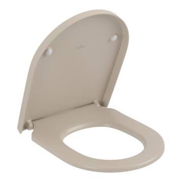 Villeroy & Boch 8M42S1AM - Assento de sanita SoftClose SUBWAY 3.0 bege