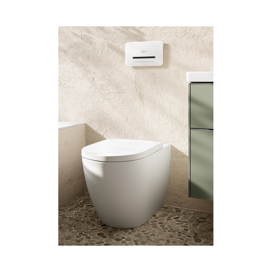 Villeroy & Boch 8M42S1RW - Assento sanitário com fecho suave SUBWAY 3.0 branco