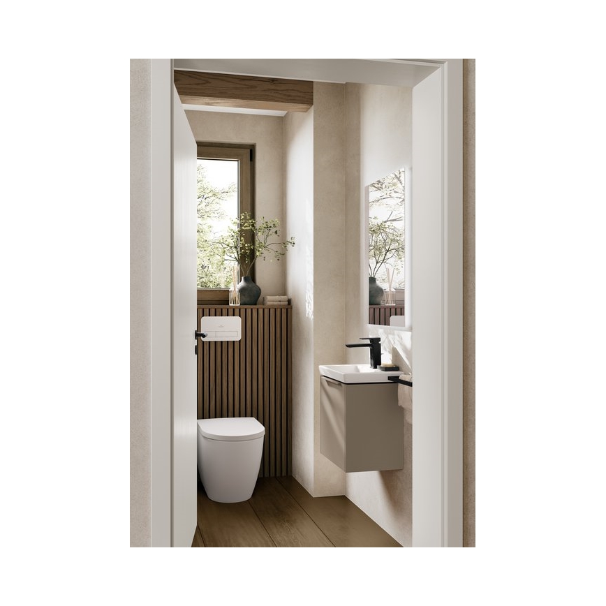 Villeroy & Boch 8M42S1RW - Assento sanitário com fecho suave SUBWAY 3.0 branco