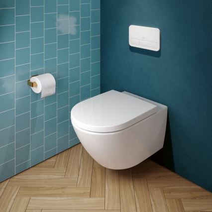 Villeroy & Boch 8M42S1T1 - Assento de sanita SoftClose SUBWAY 3.0 branco