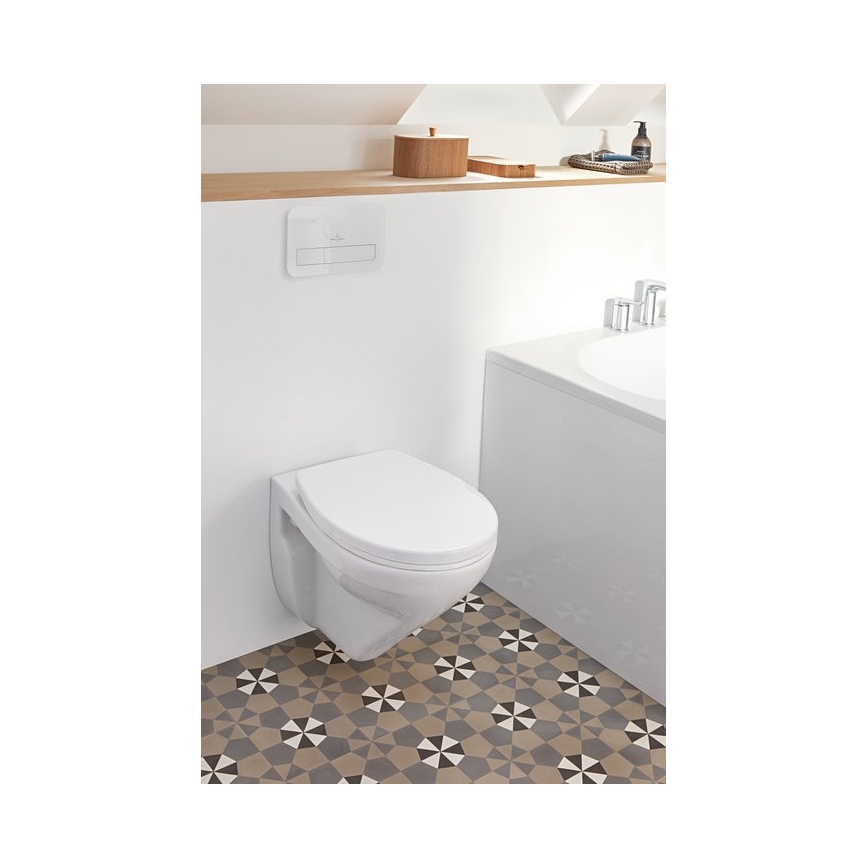 Villeroy & Boch 8M43S101 - Assento de sanita SoftClose O.NOVO branco