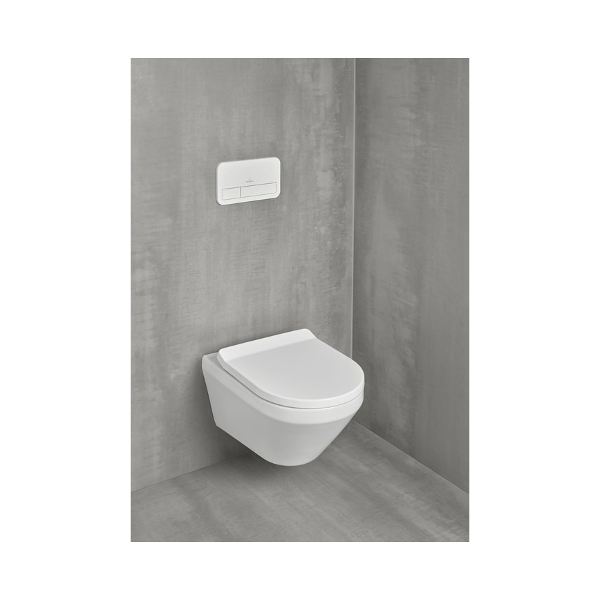 Villeroy & Boch 8M70S101 - Assento de sanita ARCHITECTURA SoftClose branco