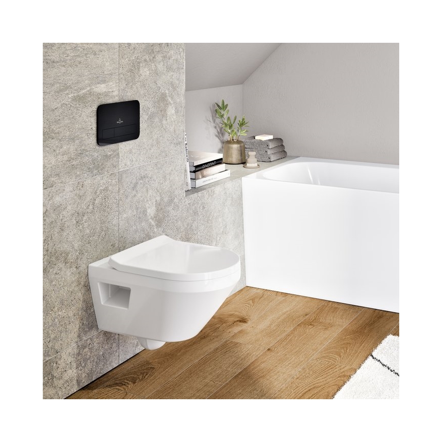 Villeroy & Boch 8M70S101 - Assento de sanita ARCHITECTURA SoftClose branco