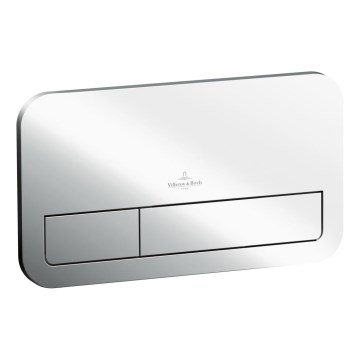 Villeroy & Boch 92249061 - Botão de descarga VICONNECT, cromado brilhante