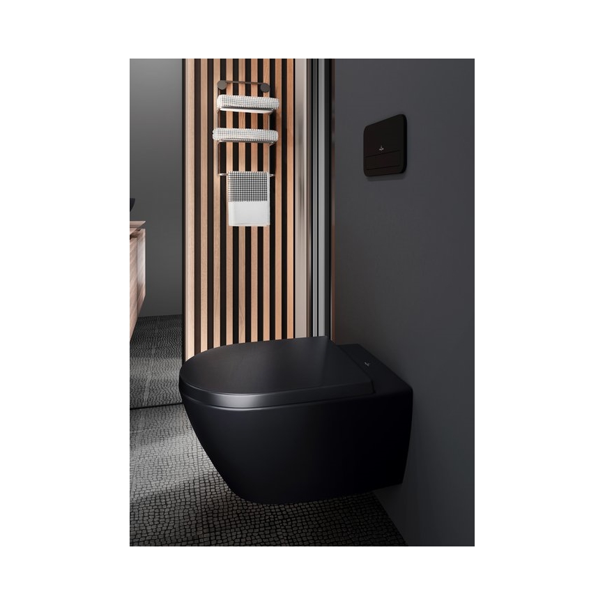 Villeroy & Boch 922490AN - Botão de descarga VICONNECT preto