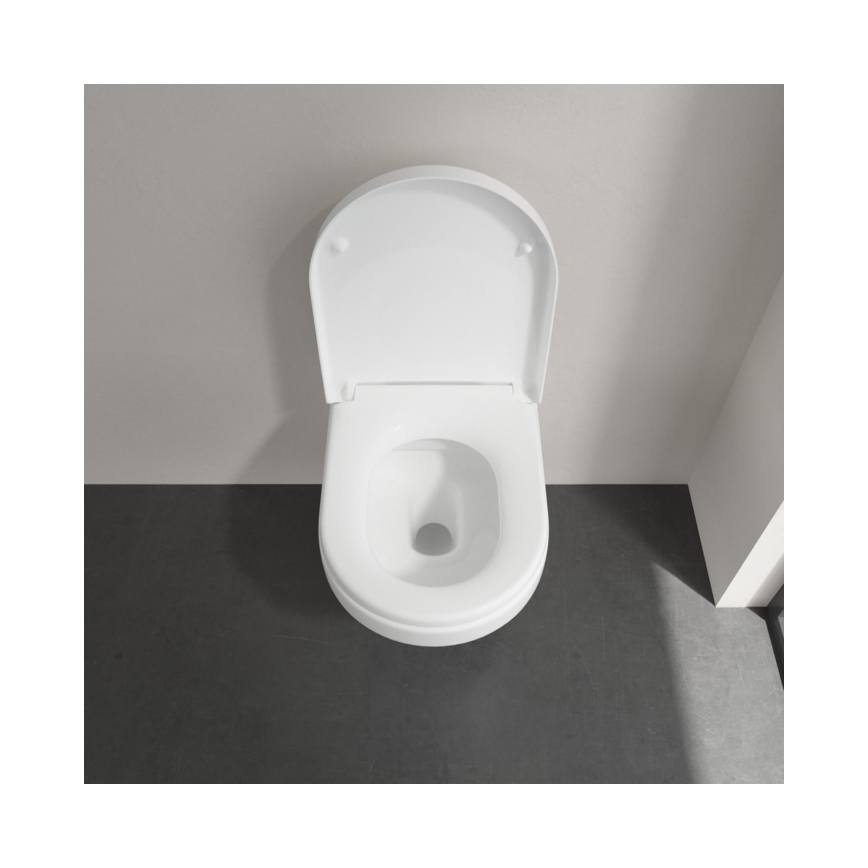 Villeroy & Boch 98M9C101 - Assento sanitário SoftClose ARCHITECTURA branco