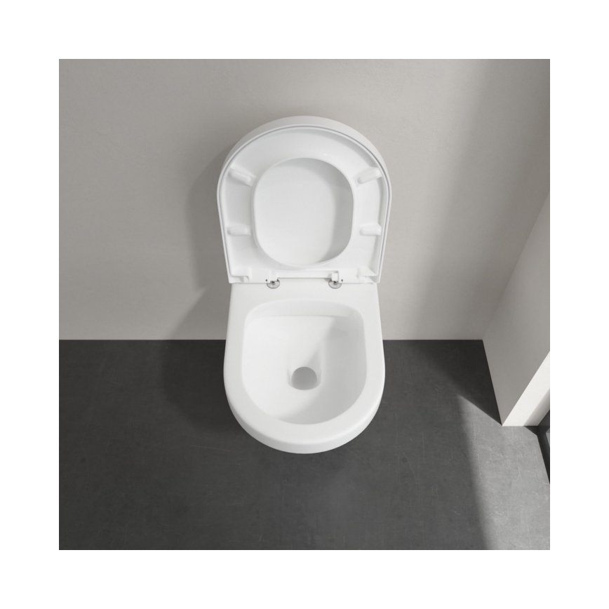 Villeroy & Boch 98M9C101 - Assento sanitário SoftClose ARCHITECTURA branco