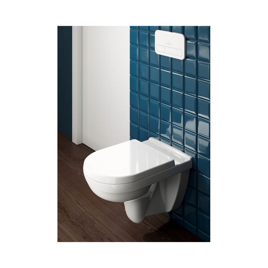 Villeroy & Boch 9M38S101 - Assento sanitário SoftClose O.NOVO branco
