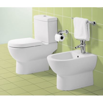 Villeroy & Boch 9M55S101 - Tampa de sanita SoftClose SUBWAY branca