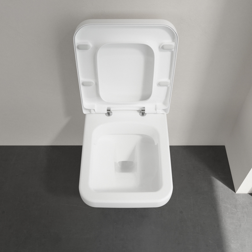 Villeroy & Boch 9M58S101 - Assento de sanita SoftClose ARCHITECTURA branco