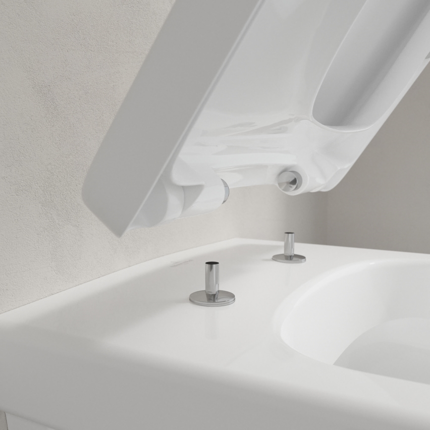 Villeroy & Boch 9M58S101 - Assento de sanita SoftClose ARCHITECTURA branco