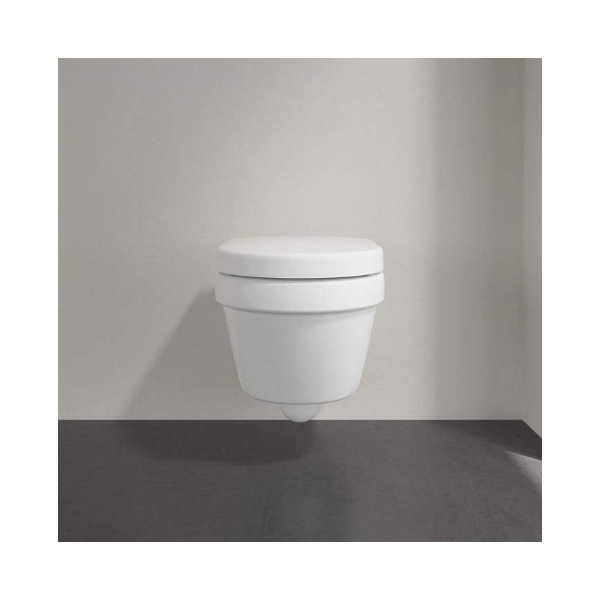 Villeroy & Boch 9M66S201 - Assento de sanita SoftClose ARCHITECTURA branco