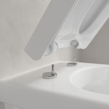 Villeroy & Boch 9M66S201 - Assento de sanita SoftClose ARCHITECTURA branco