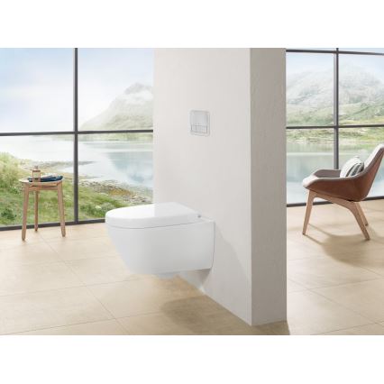 Villeroy & Boch 9M68Q101 - Assento de sanita SUBWAY 2.0 branco