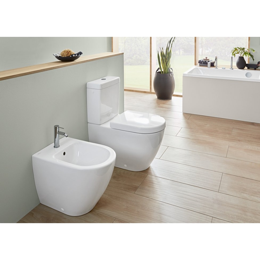 Villeroy & Boch 9M68Q101 - Assento de sanita SUBWAY 2.0 branco