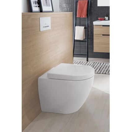 Villeroy & Boch 9M68S101 - Assento de sanita SoftClose SUBWAY 2.0 branco