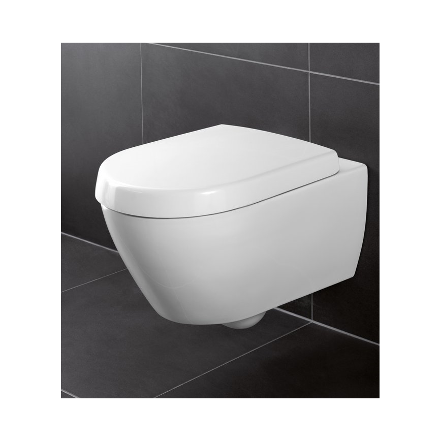 Villeroy & Boch 9M68S101 - Assento de sanita SoftClose SUBWAY 2.0 branco