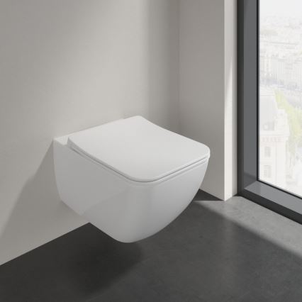Villeroy & Boch 9M79S101 - Assento de sanita VENTICELLO com fecho SoftClose branco